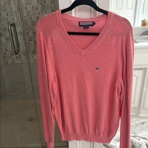 Vineyard Vines large coral Men’s Sweater